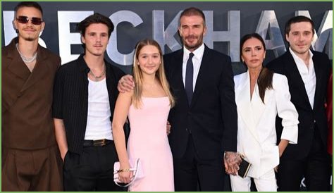 David and Victoria Beckham's four children. Cuteness overloaded